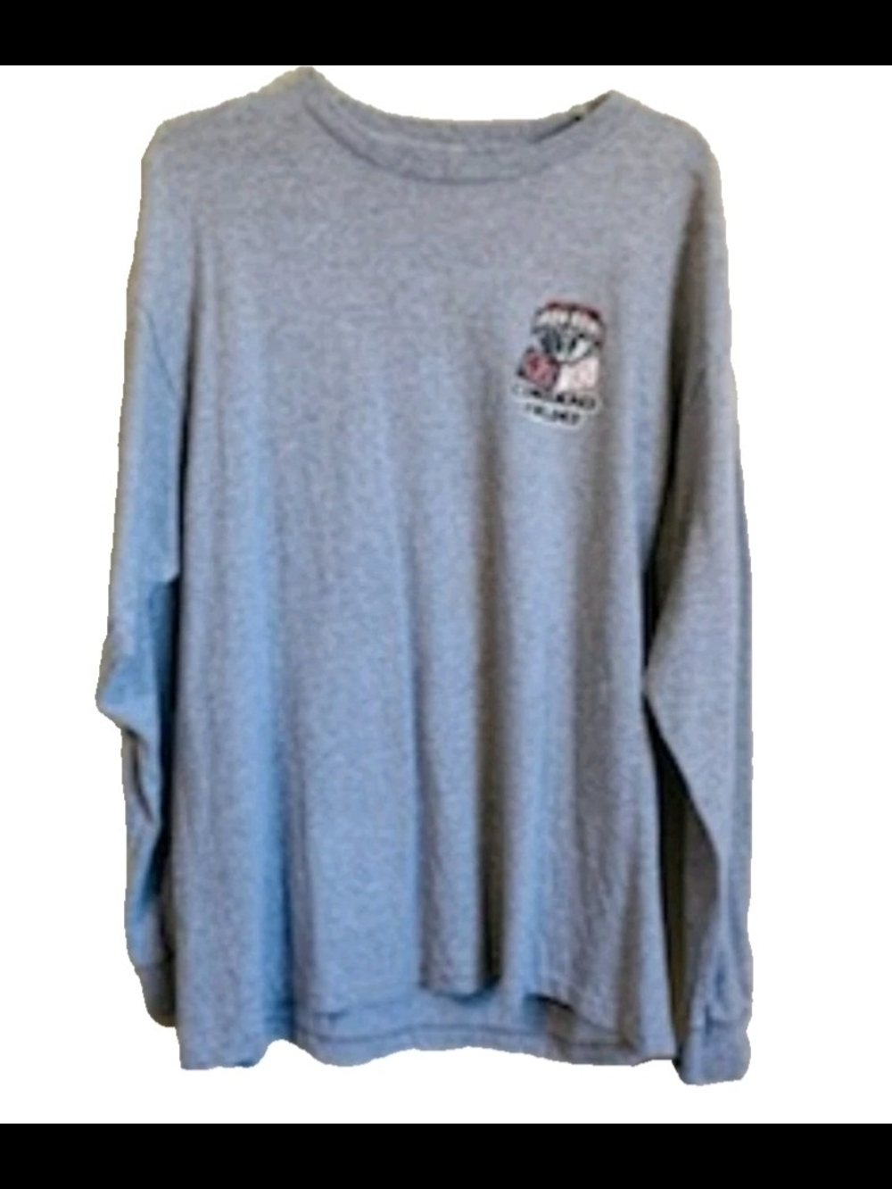 2011 Iron Bowl Alabama Conquered Yielded Size XL Long Sleeve Shirt Gray